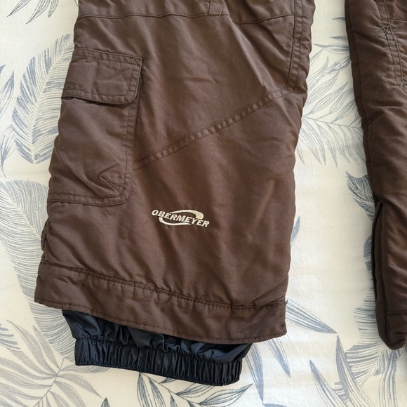 OBERMEYER ski pants nylon boys size 10 winter snowboarding - Picture 8 of 11